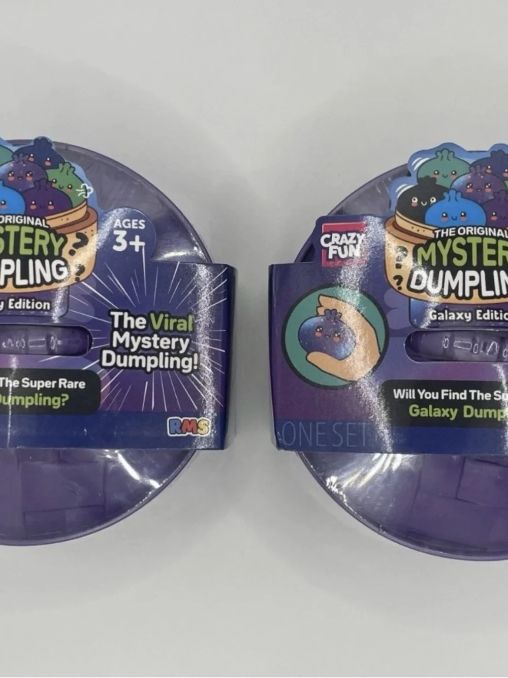 Crazy Fun Galaxy Mystery Dumpling - New Sealed - Lot of 2